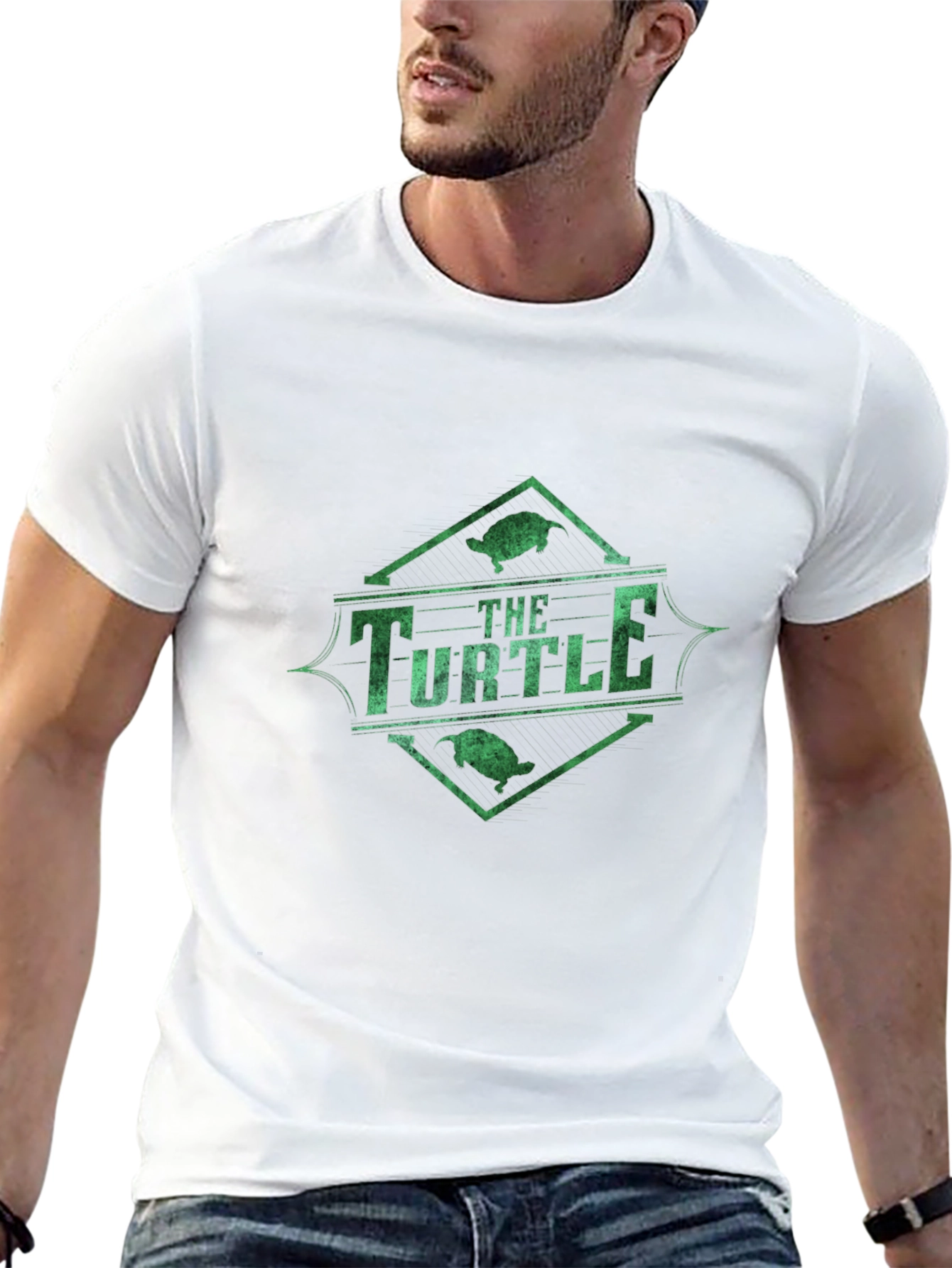 The Turtle Graphic Black T-Shirt - Unisex