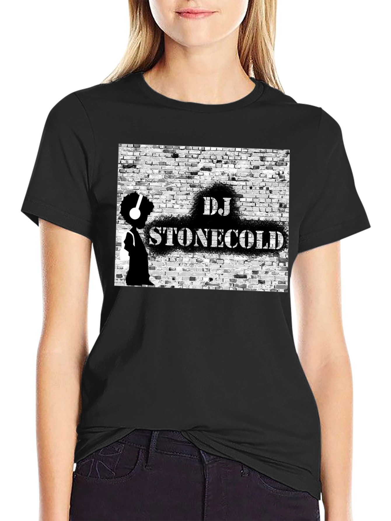 DJ Stonecold Black T-Shirt