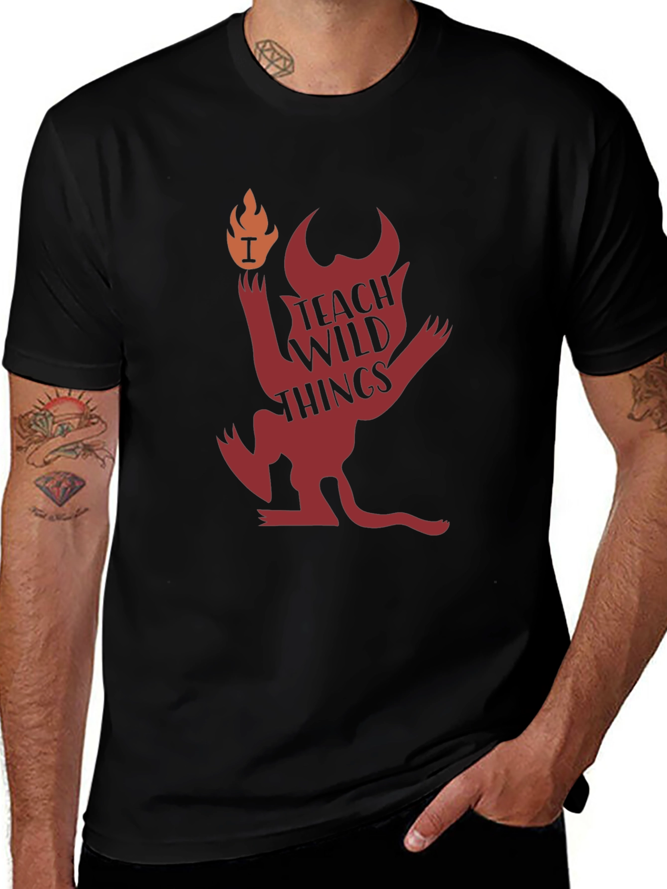 I Teach Wild Things Graphic T-Shirt