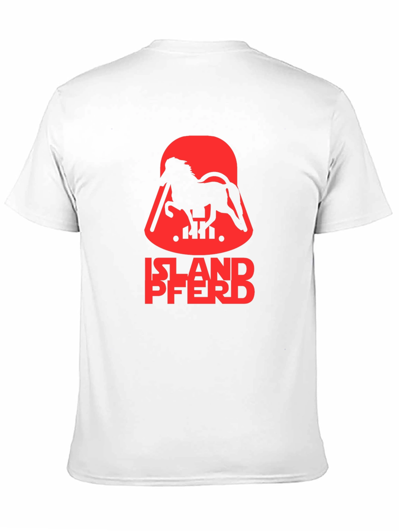 Islandpferd T-Shirt - Horse Vader Parody Tee
