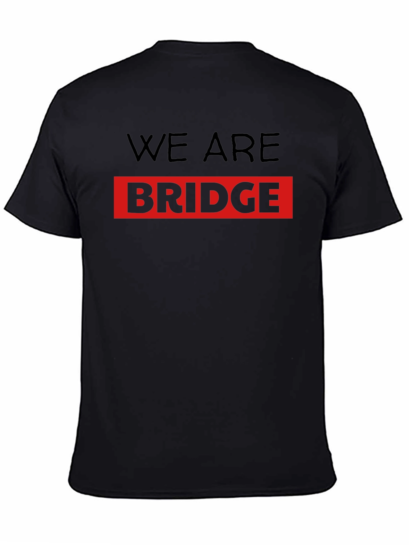 We Are Bridge Graphic T-Shirt - Black