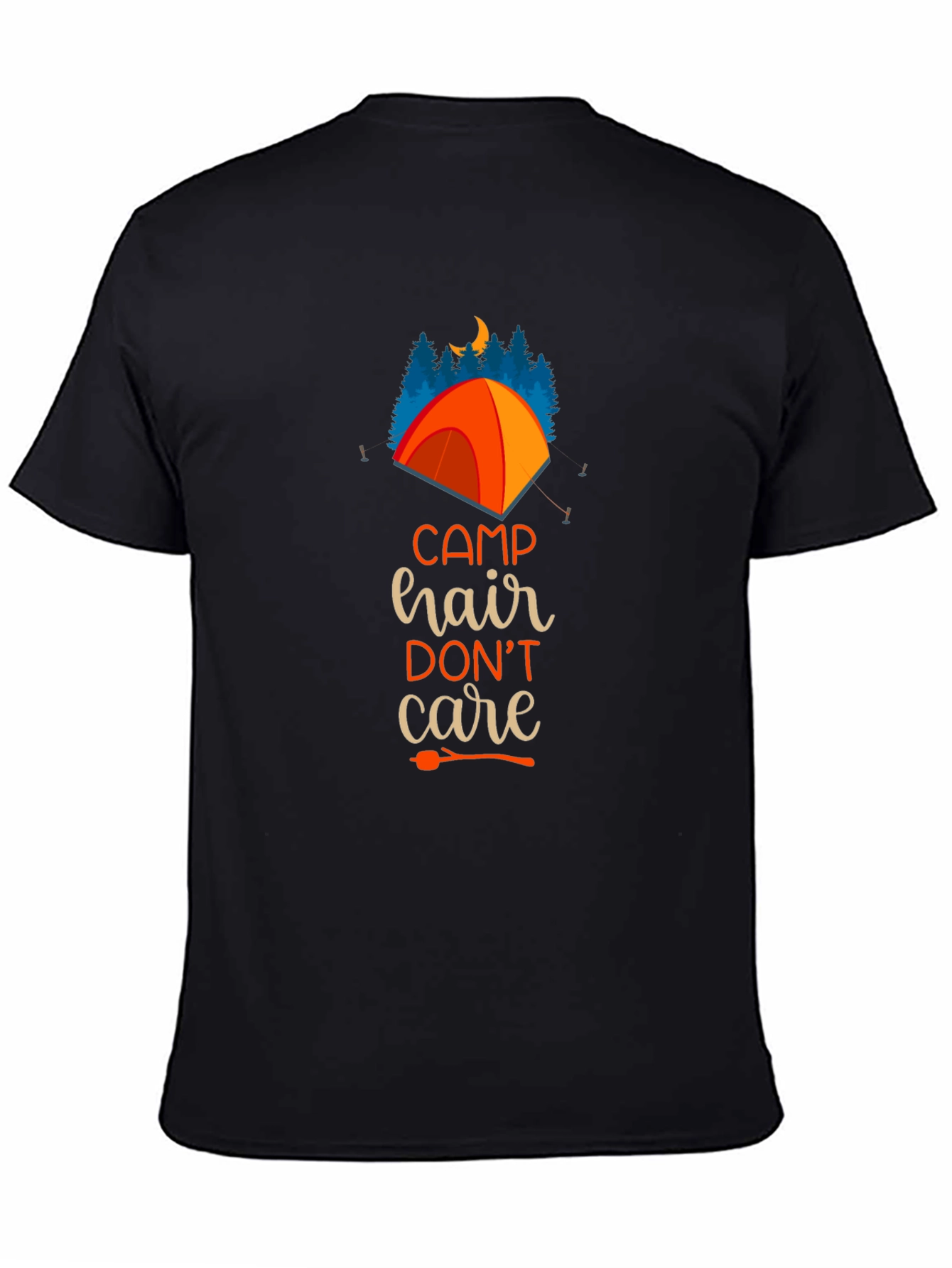 Camp Hair Dont Care Graphic Tee