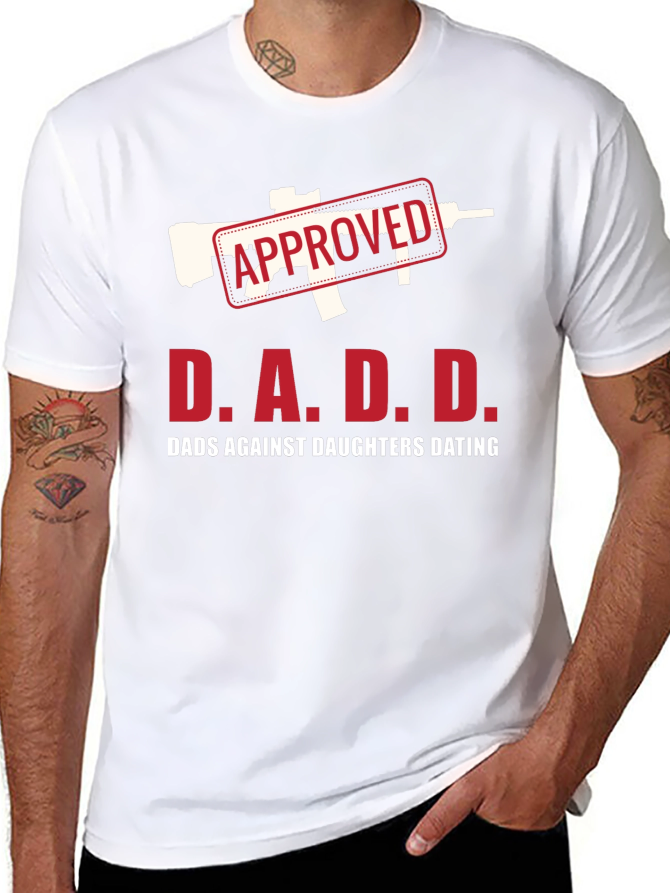 D.A.D.D. T-Shirt - Dads Against Daughters Dating