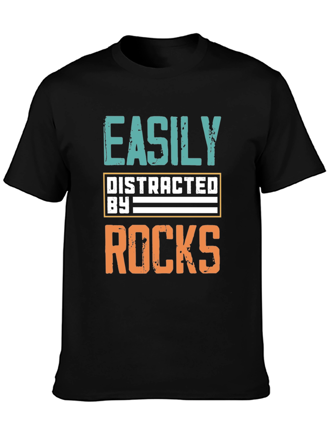 Easily Distracted by Rocks T-Shirt