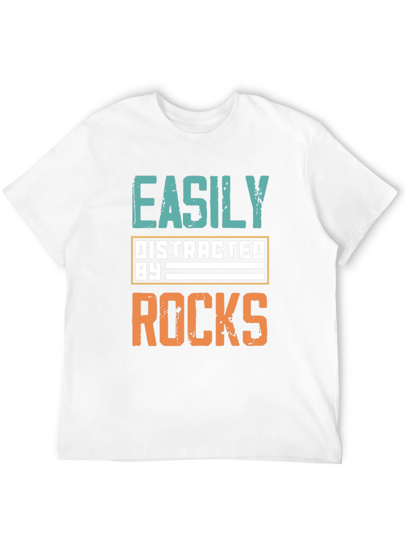 Easily Distracted by Rocks T-Shirt