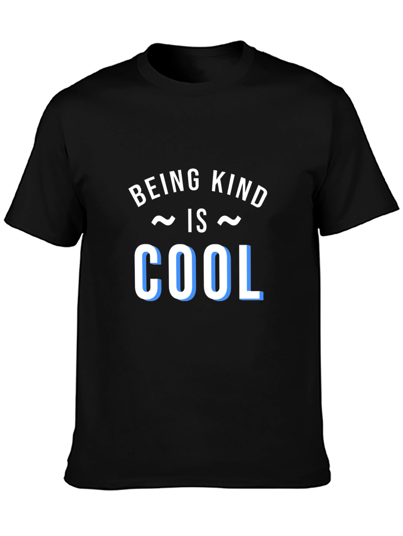 Being Kind Is Cool Black T-Shirt