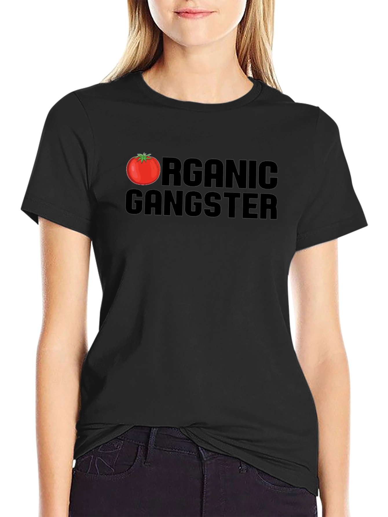 Organic Gangster Graphic T-Shirt
