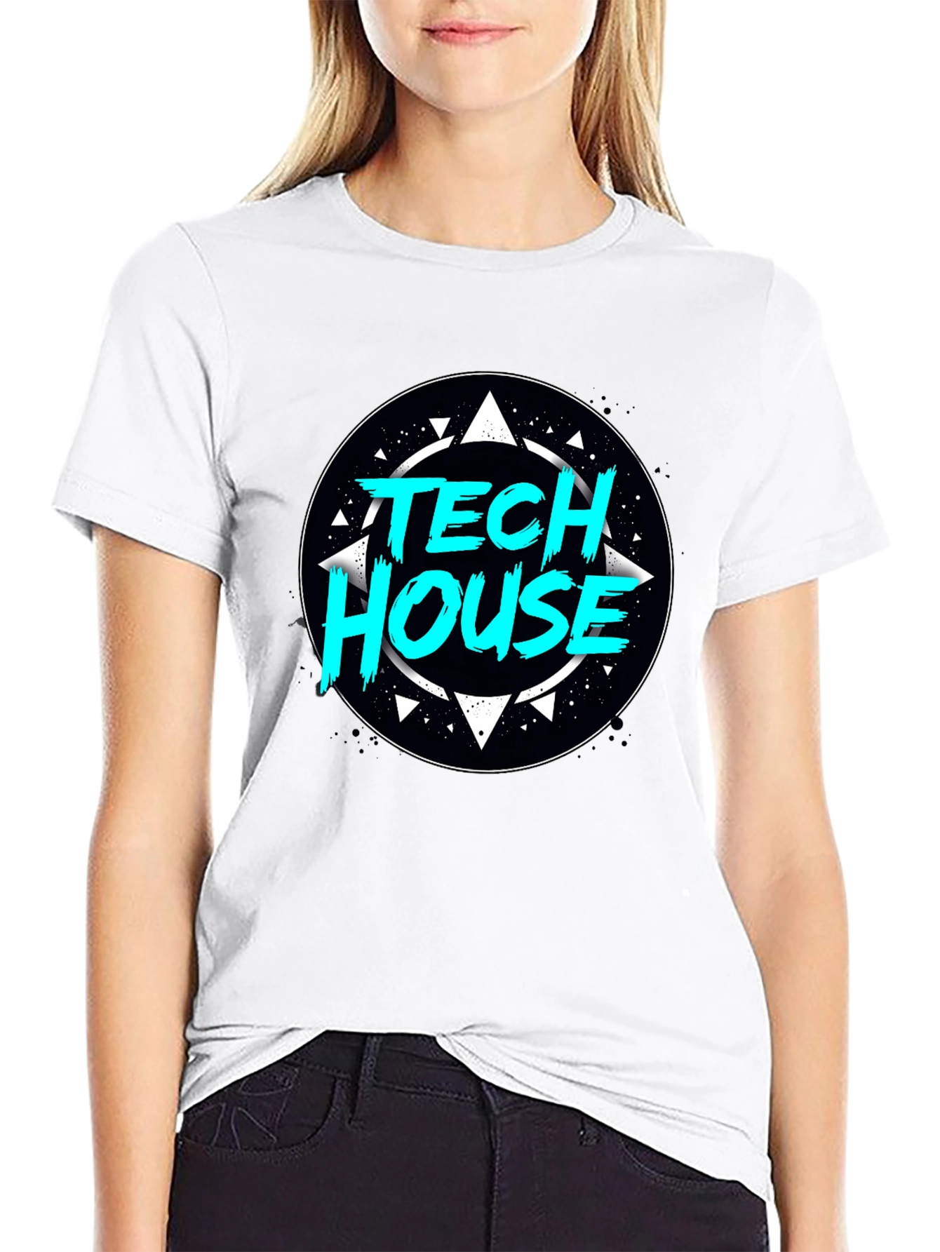 Tech House Graphic T-Shirt - Stylish Design