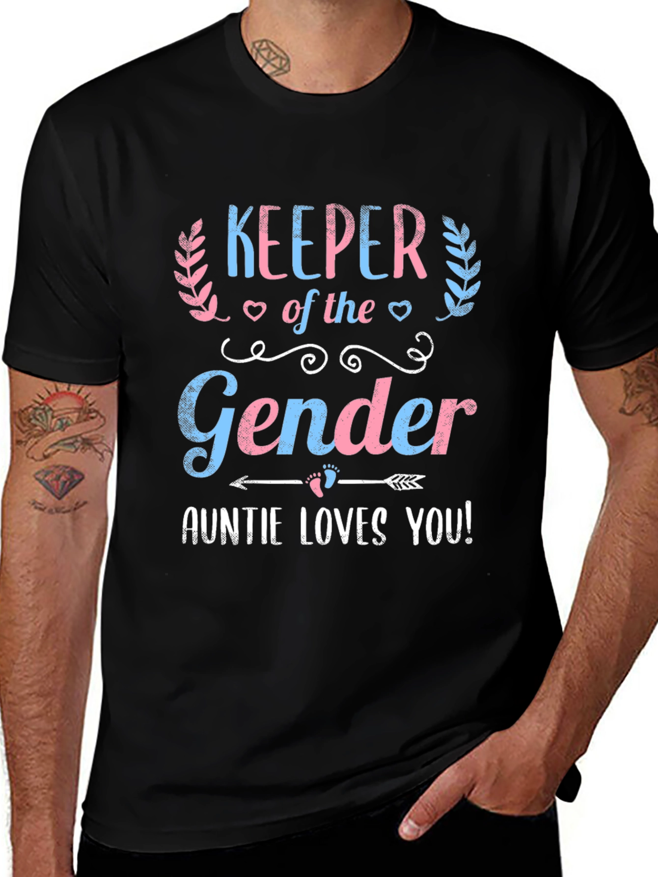 Keeper of the Gender Auntie Loves You T-Shirt