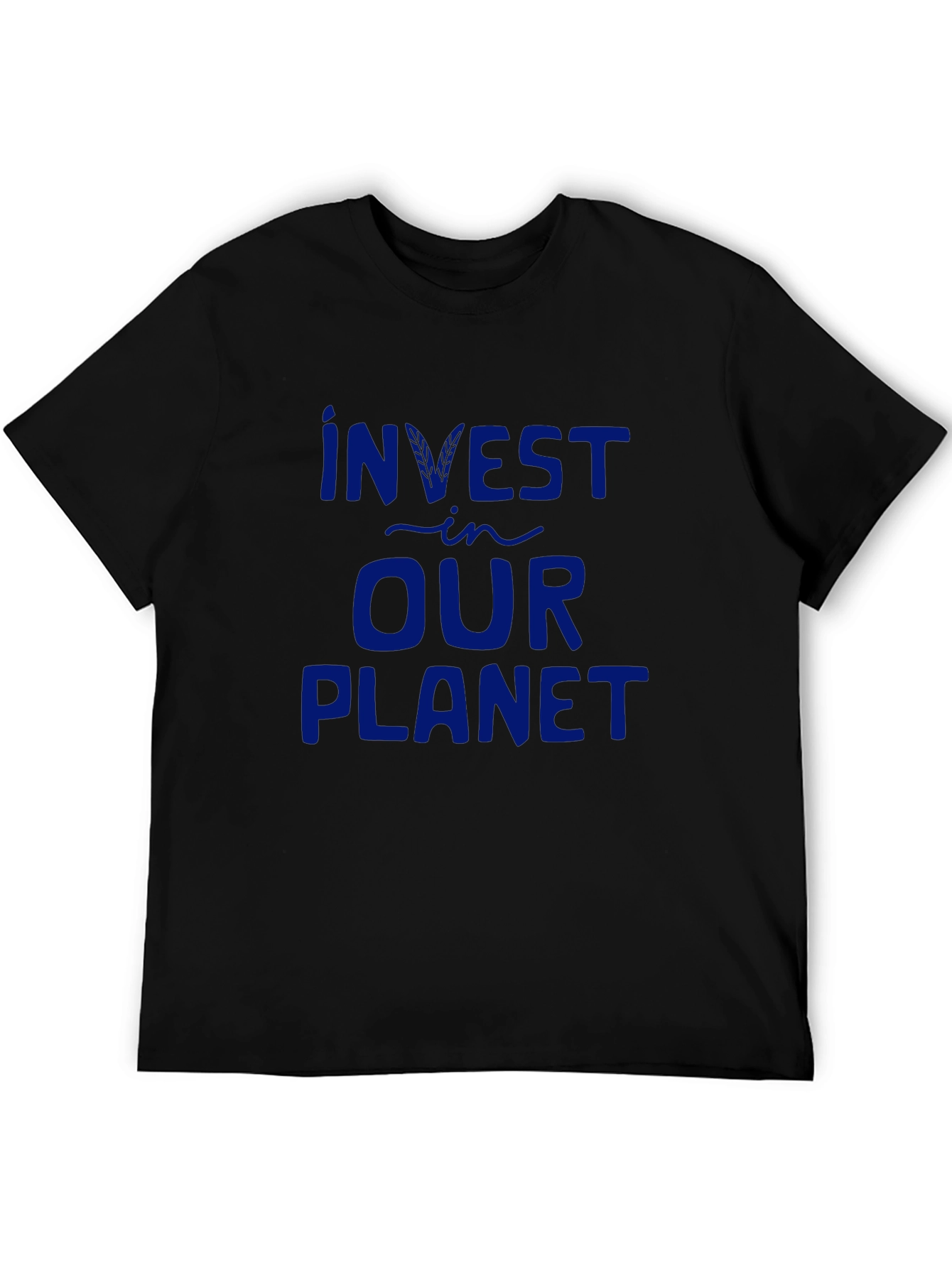 Invest in Our Planet Graphic Tee - Eco-Conscious Apparel