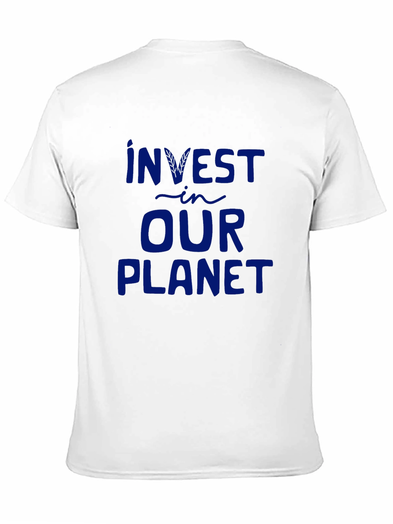 Invest in Our Planet Graphic Tee - Eco-Conscious Apparel
