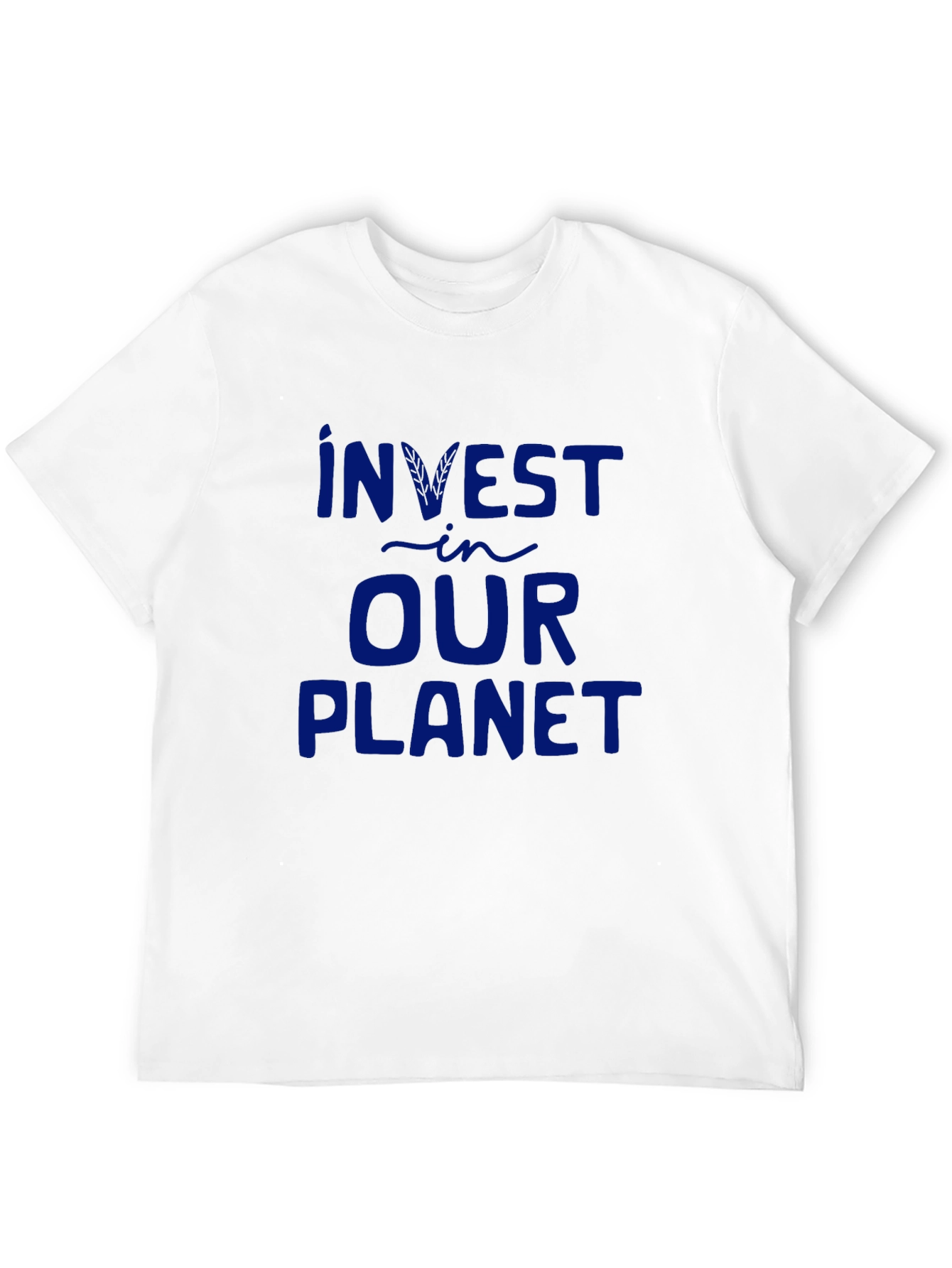 Invest in Our Planet Graphic Tee - Eco-Conscious Apparel