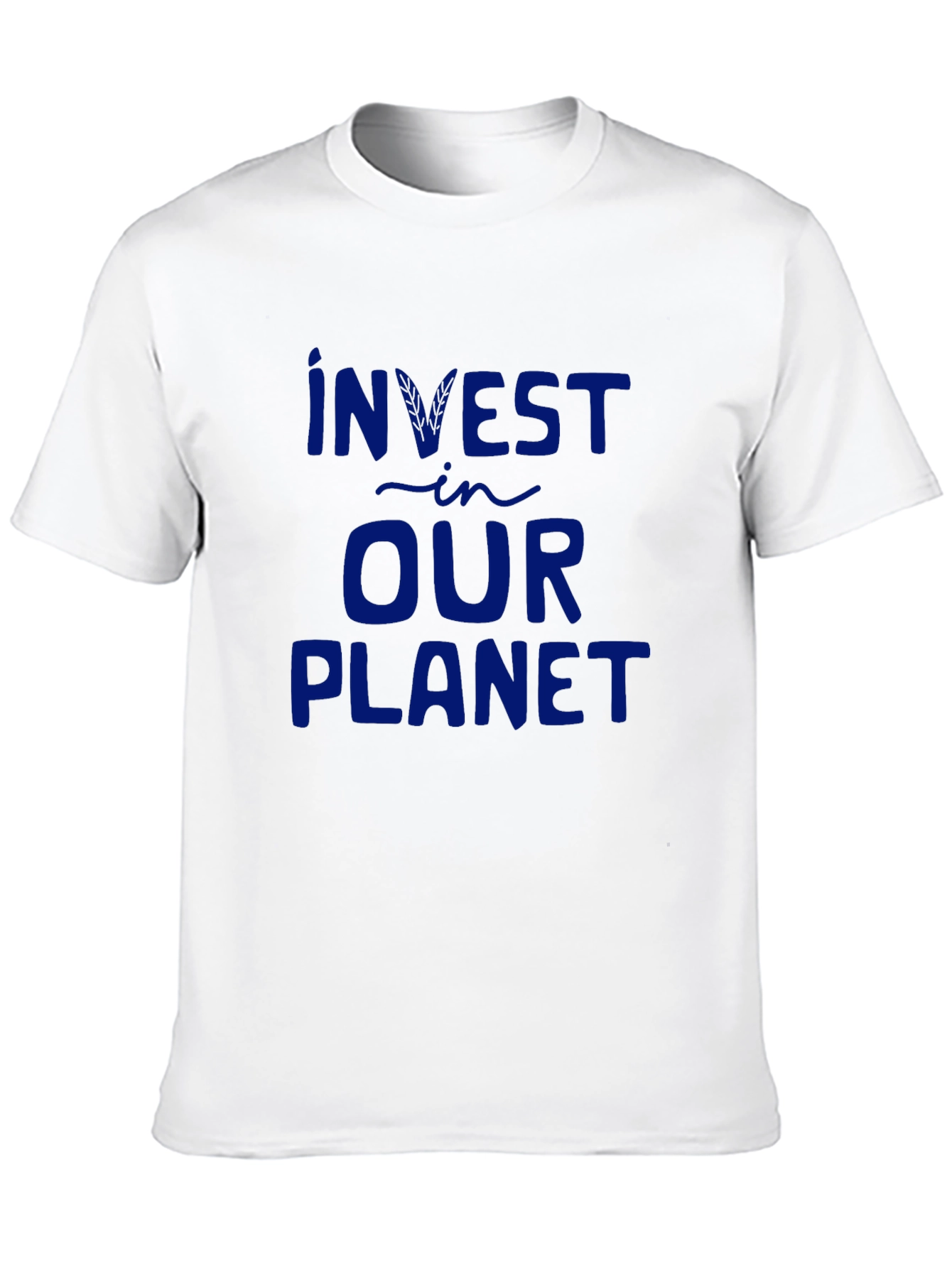 Invest in Our Planet Graphic Tee - Eco-Conscious Apparel