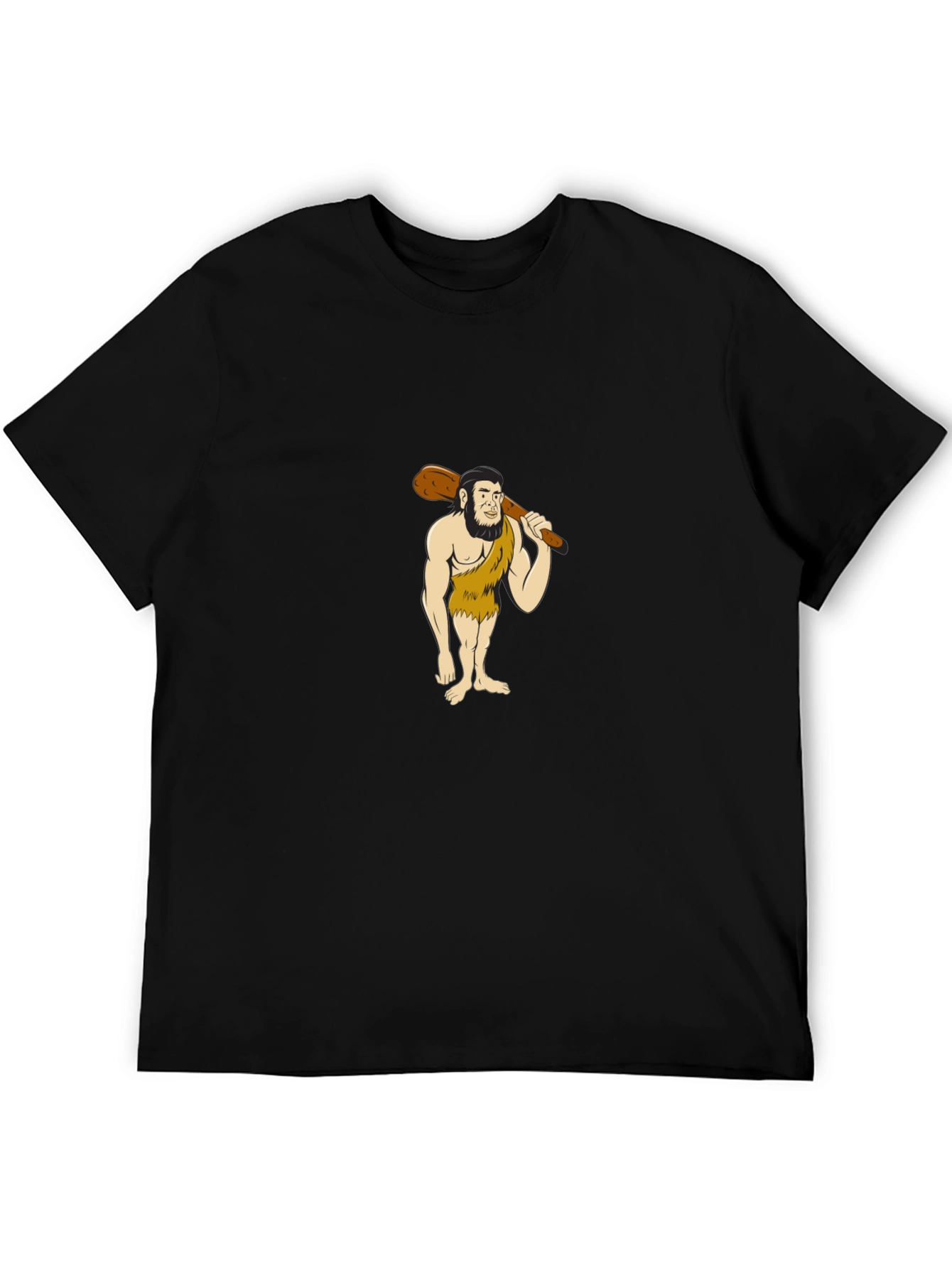 Caveman Graphic Tee - Stone Age Style