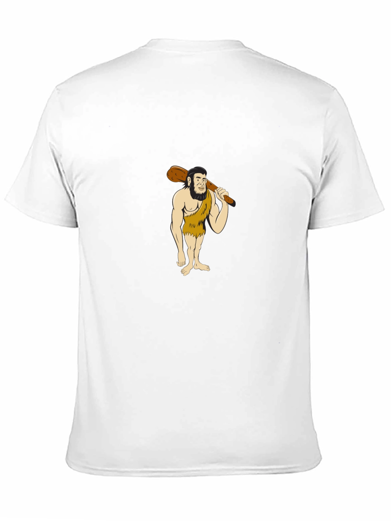 Caveman Graphic Tee - Stone Age Style