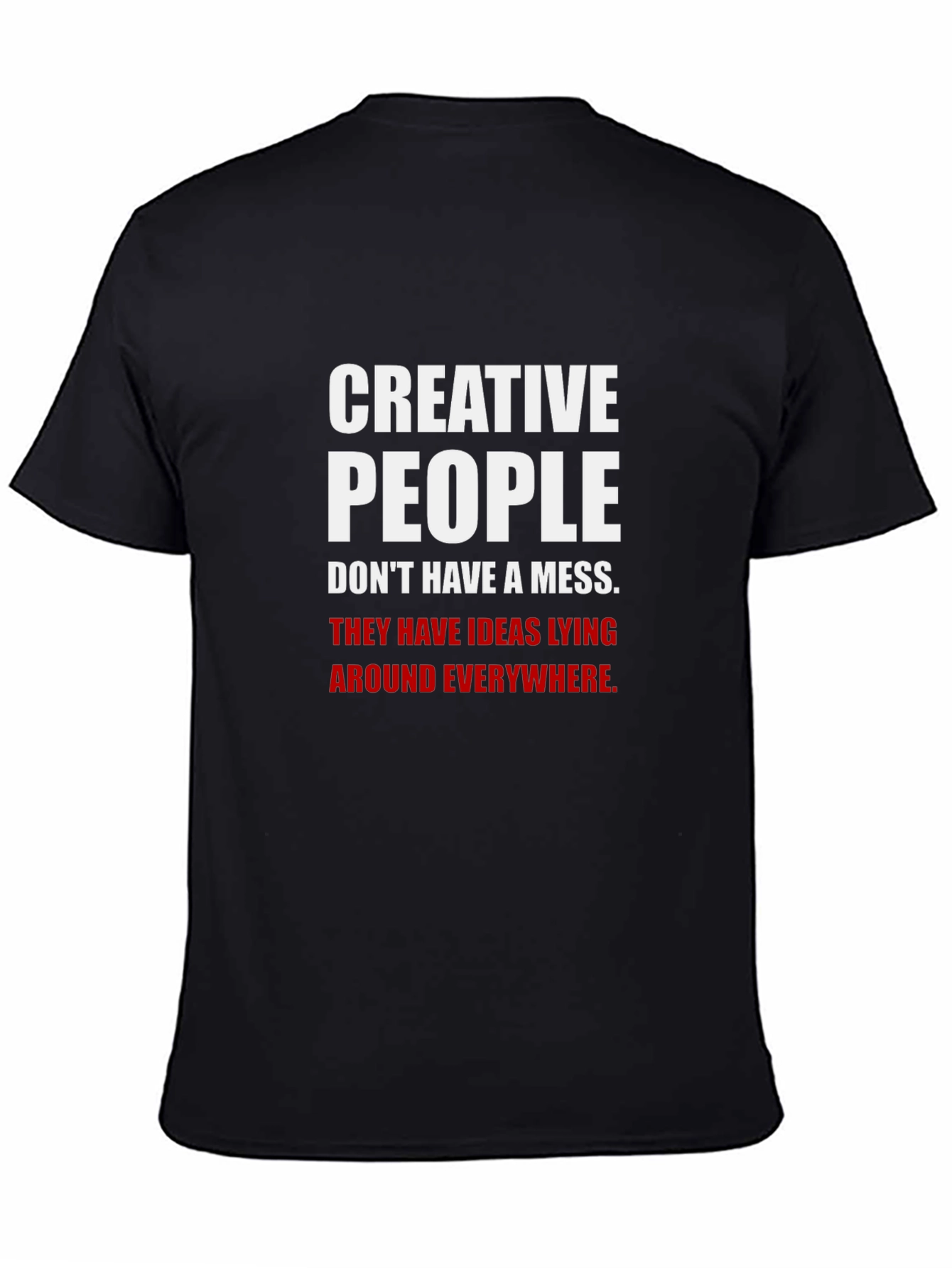 Creative People Graphic Tee - Idea Mess T-Shirt