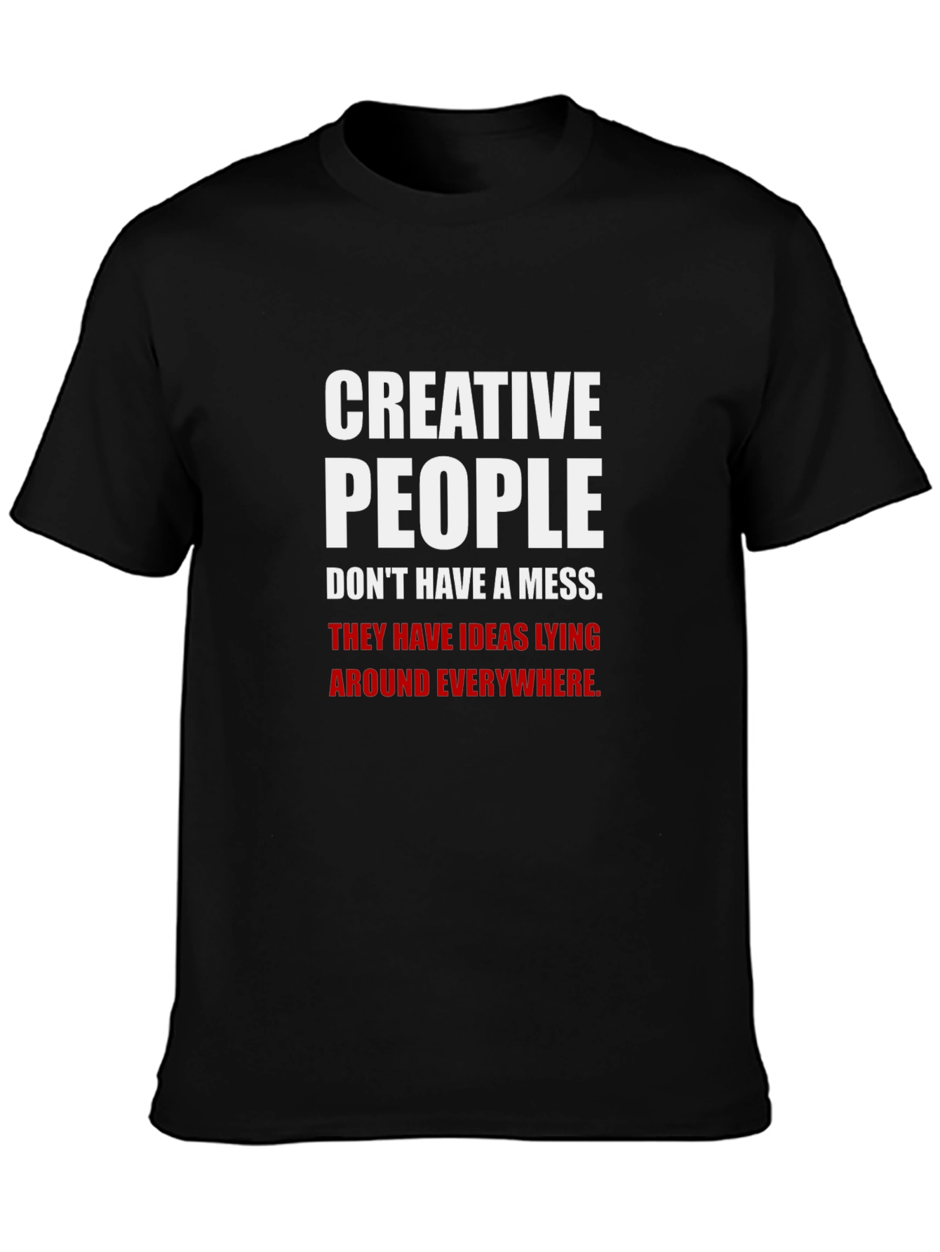 Creative People Graphic Tee - Idea Mess T-Shirt