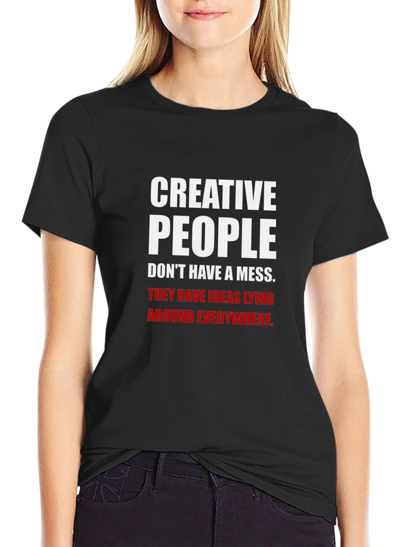 Creative People Graphic Tee - Idea Mess T-Shirt