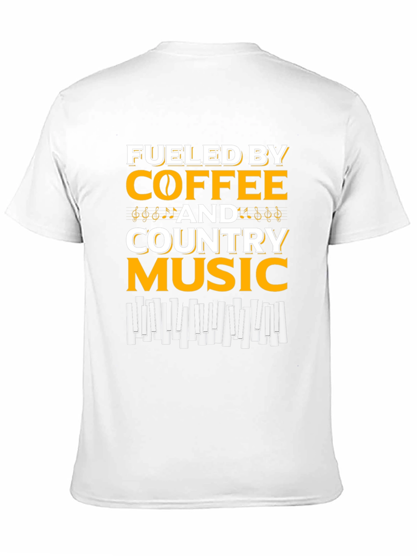 Fueled By Coffee & Country Music Graphic Tee