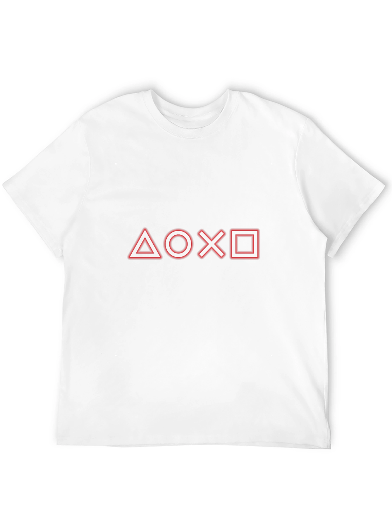Playstation Symbols Black T-Shirt