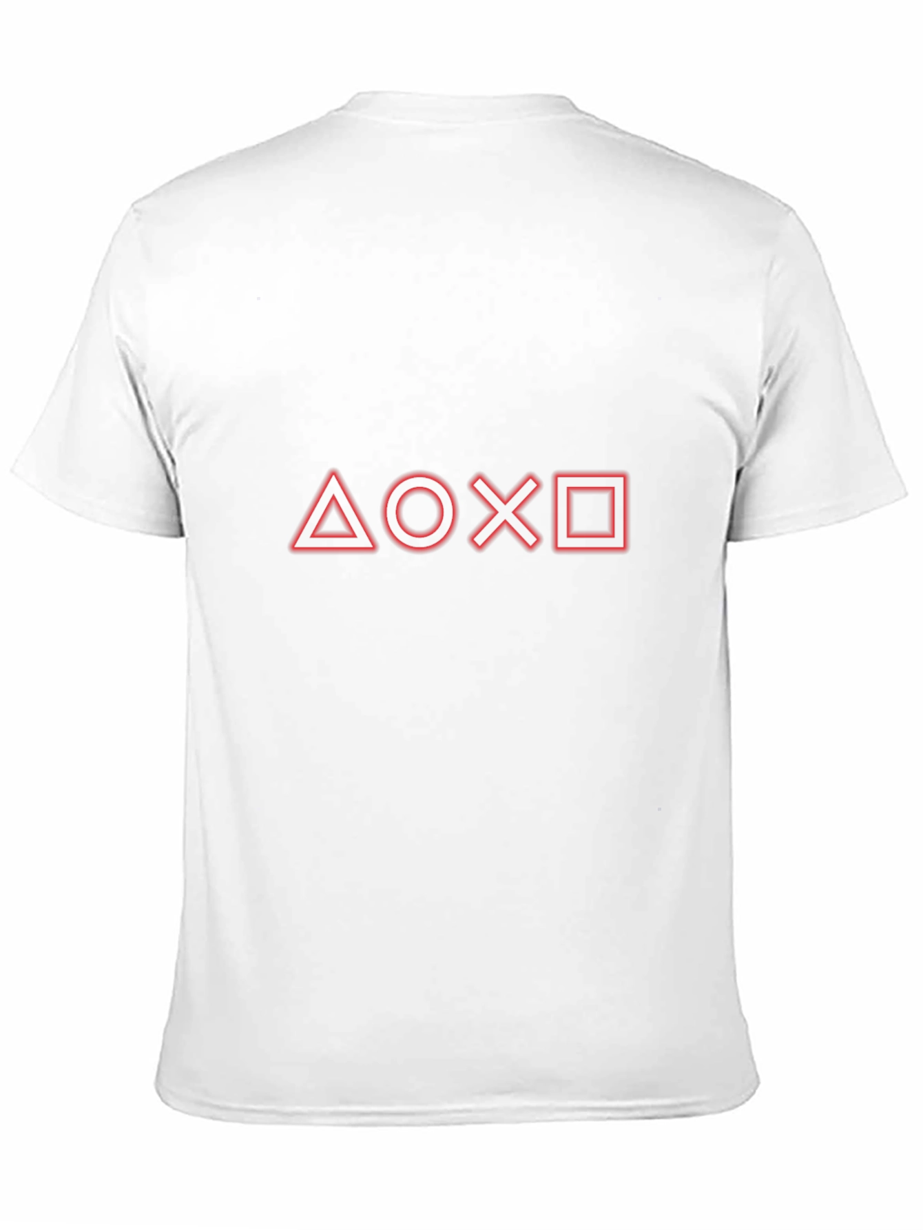 Playstation Symbols Black T-Shirt
