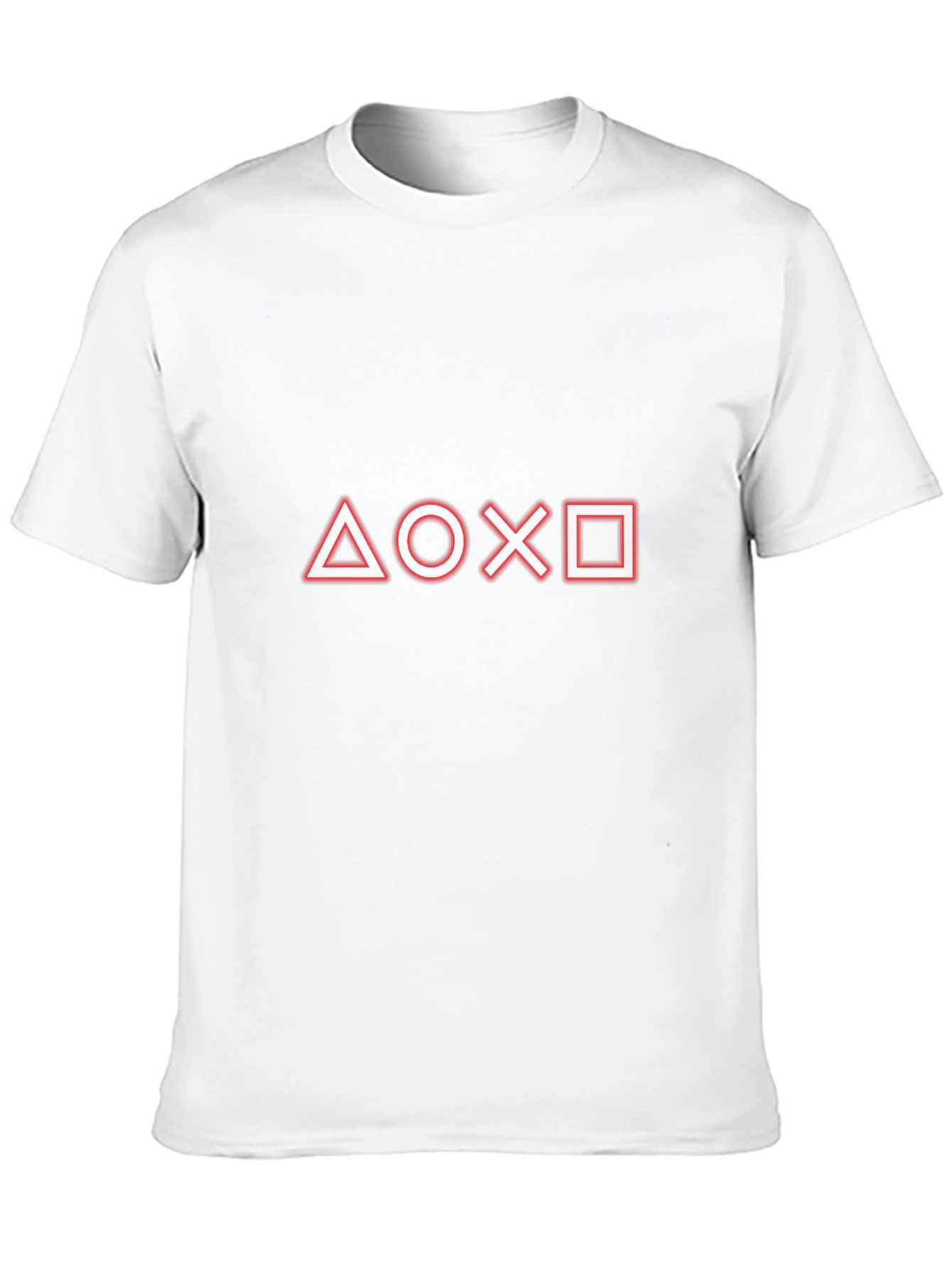 Playstation Symbols Black T-Shirt