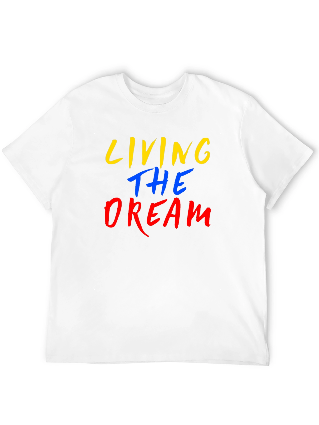 Living the Dream Graphic Tee - Black T-Shirt