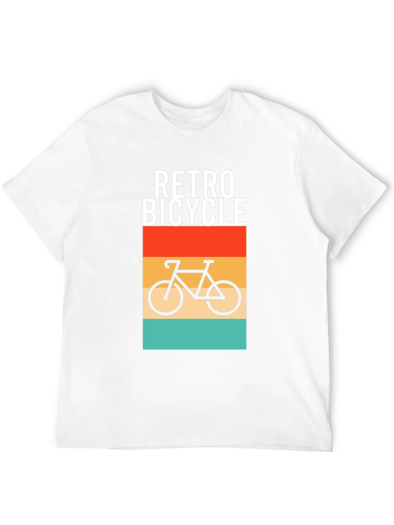 Retro Bicycle Graphic T-Shirt - Stylish Comfort