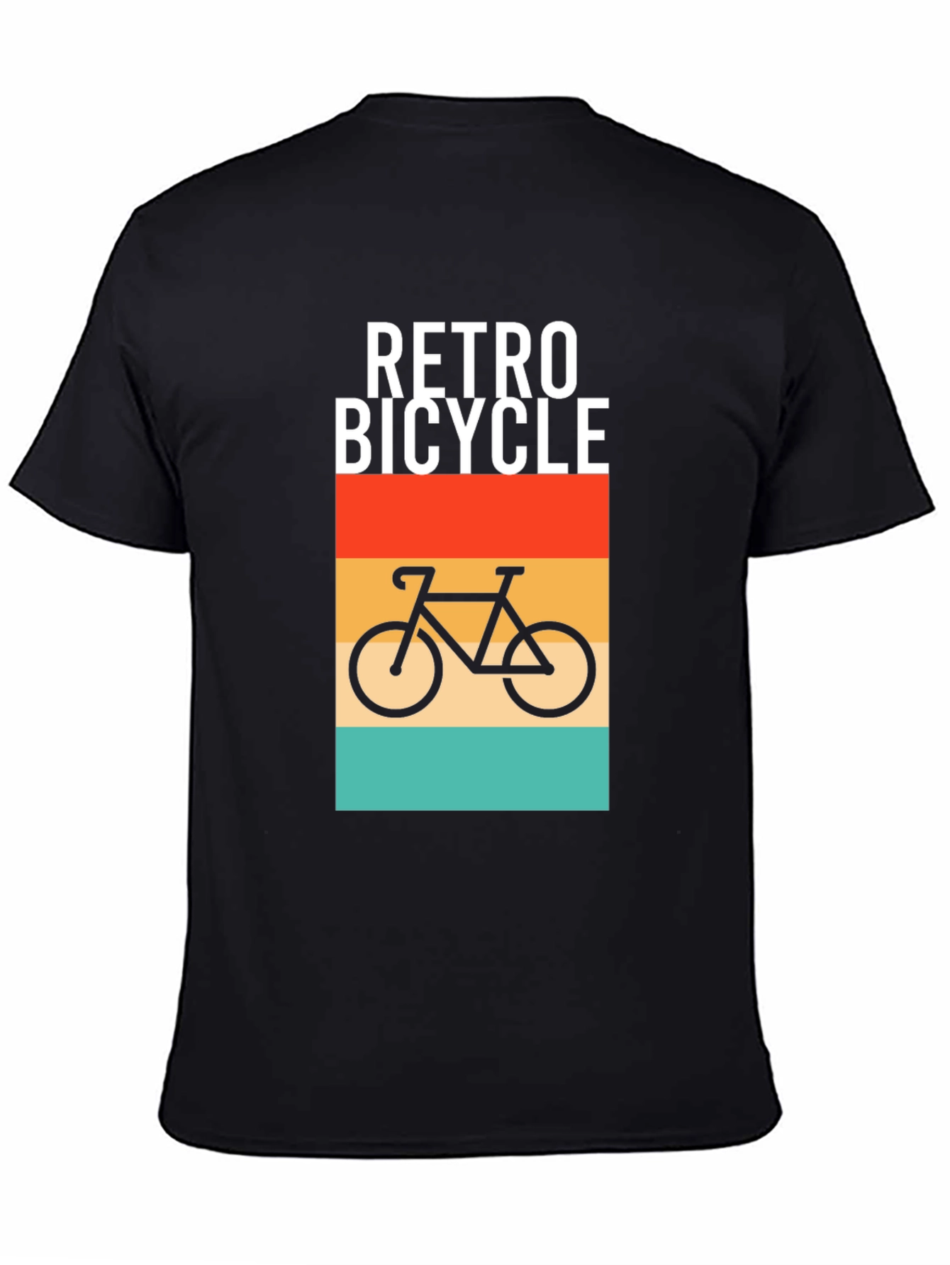 Retro Bicycle Graphic T-Shirt - Stylish Comfort