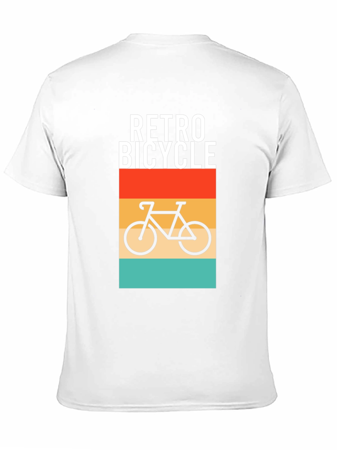 Retro Bicycle Graphic T-Shirt - Stylish Comfort