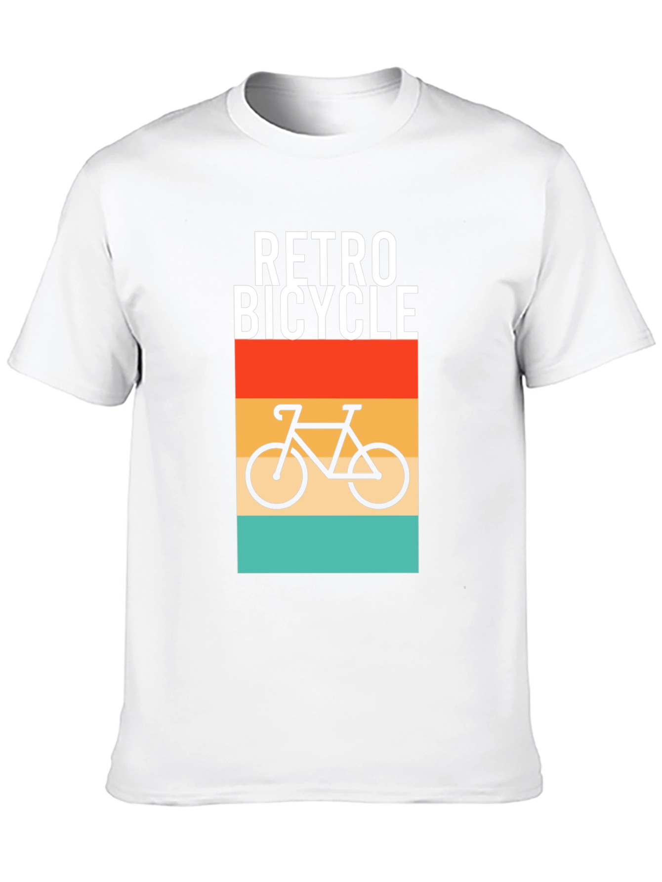 Retro Bicycle Graphic T-Shirt - Stylish Comfort