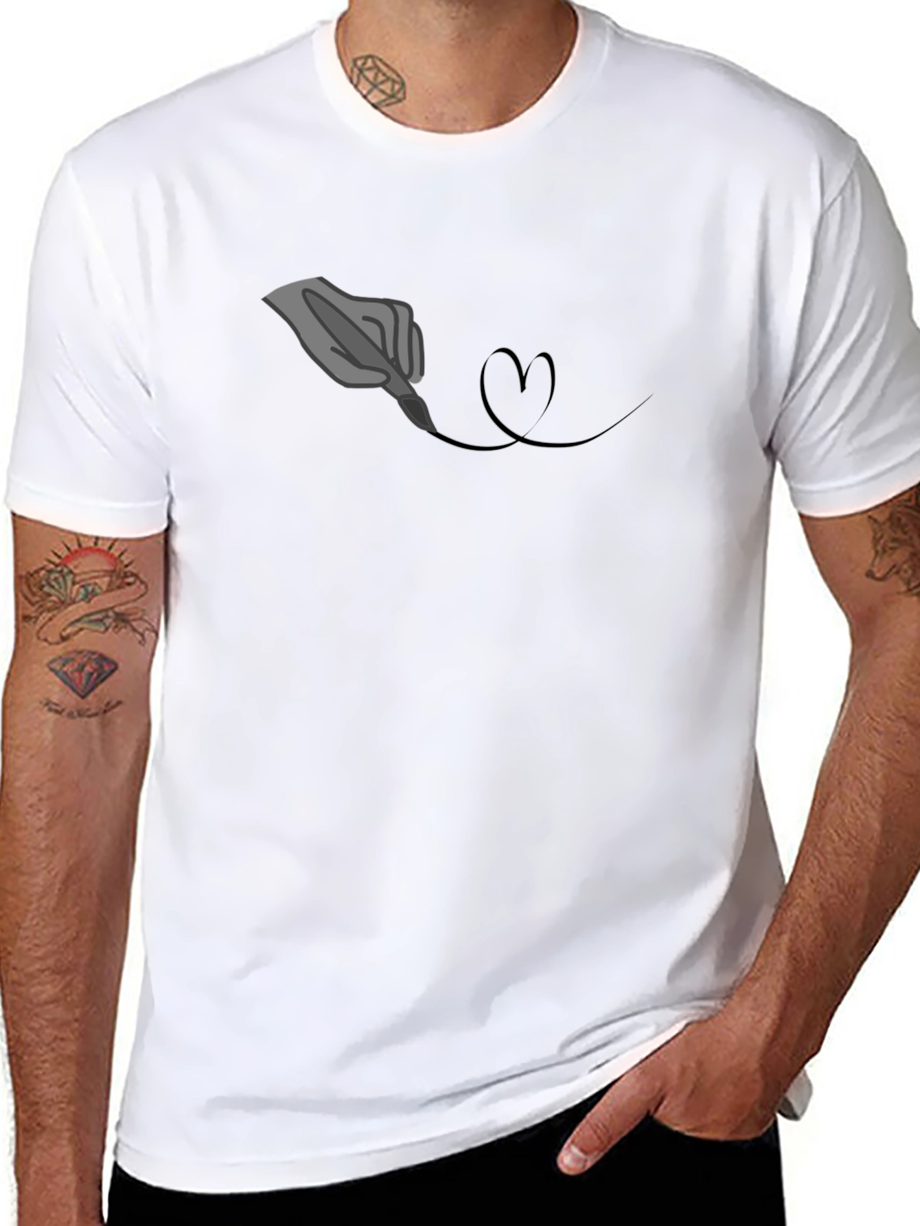 Heart Writer T-Shirt
