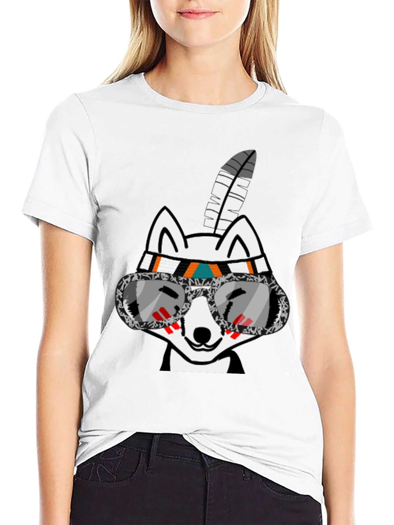 Cool Fox Graphic T-Shirt - Unique Animal Design
