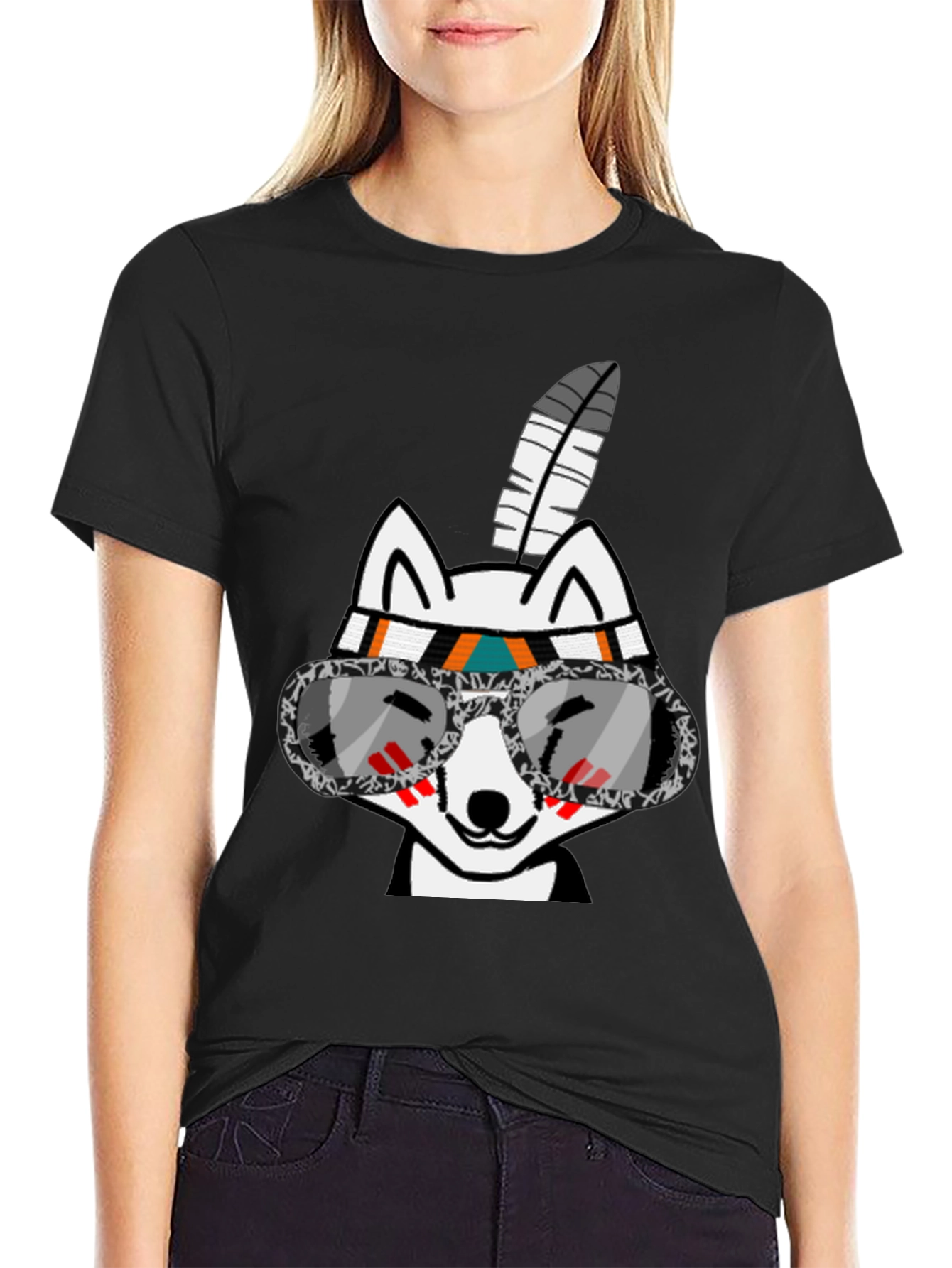 Cool Fox Graphic T-Shirt - Unique Animal Design