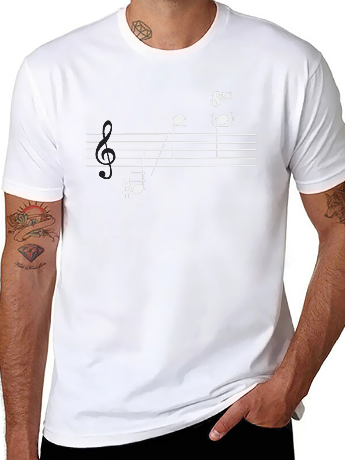 Musical T-Shirt - Octave Up