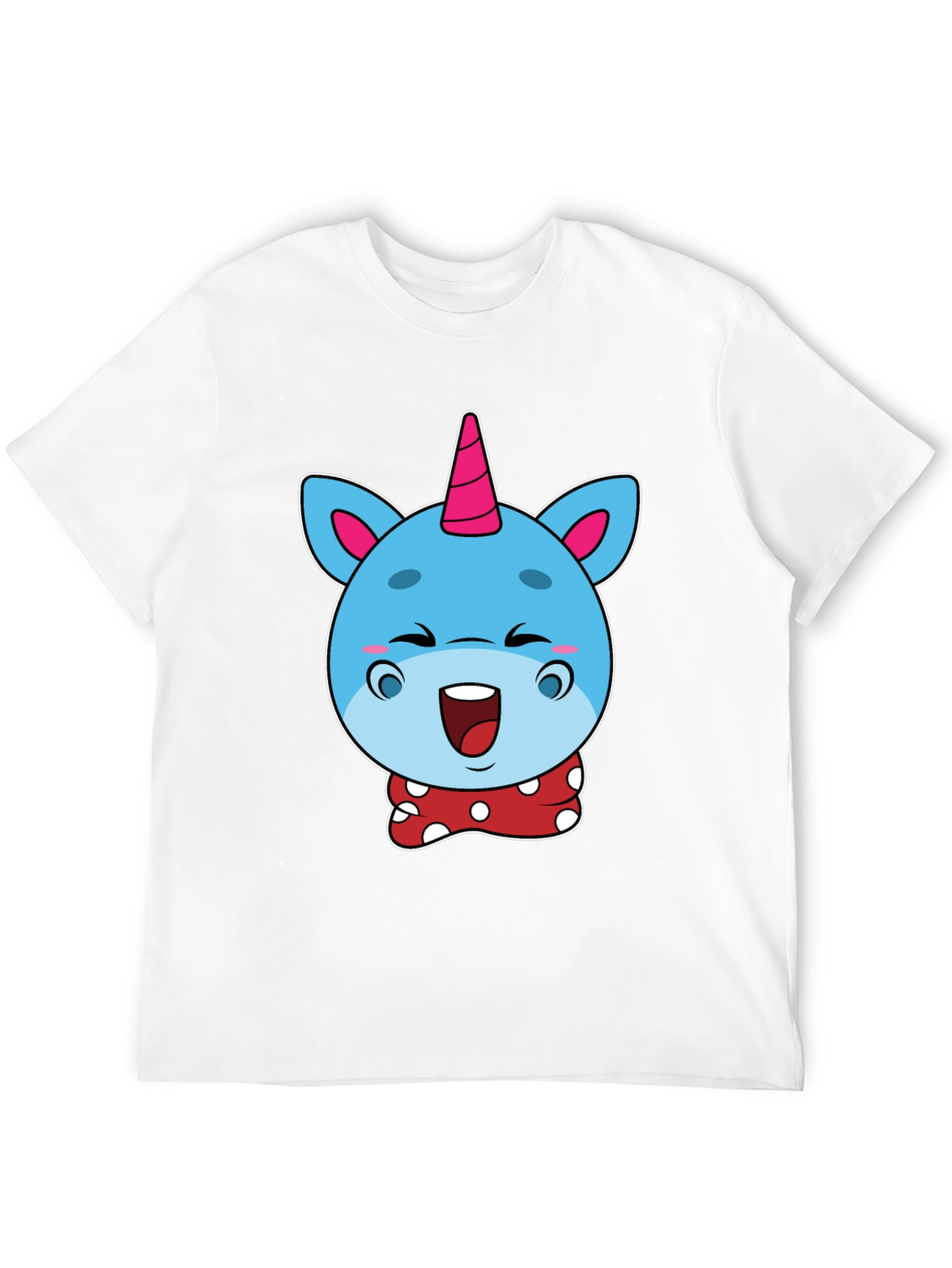 Cartoon Unicorn Graphic T-Shirt