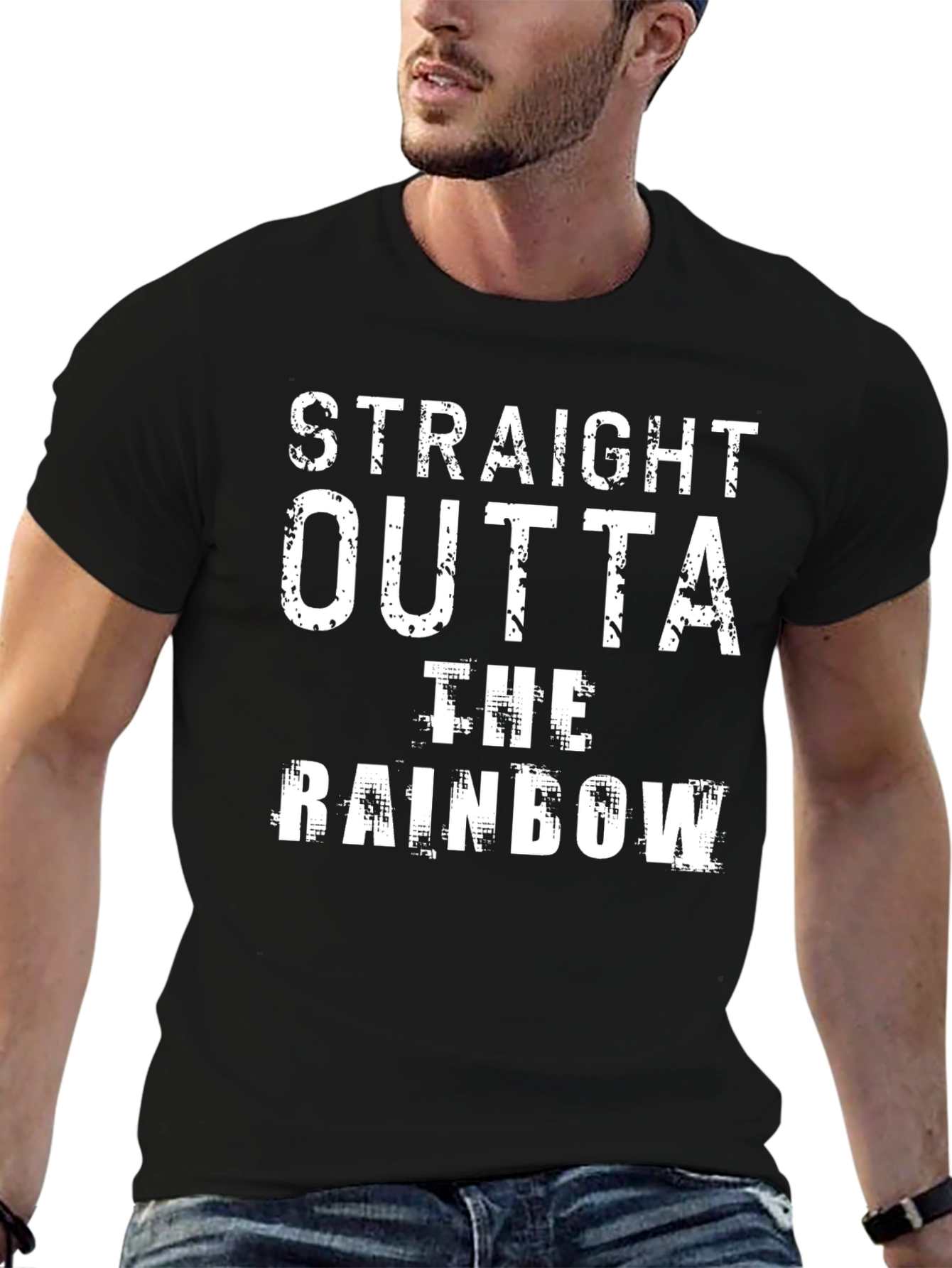 Straight Outta the Rainbow T-Shirt - Pride Apparel