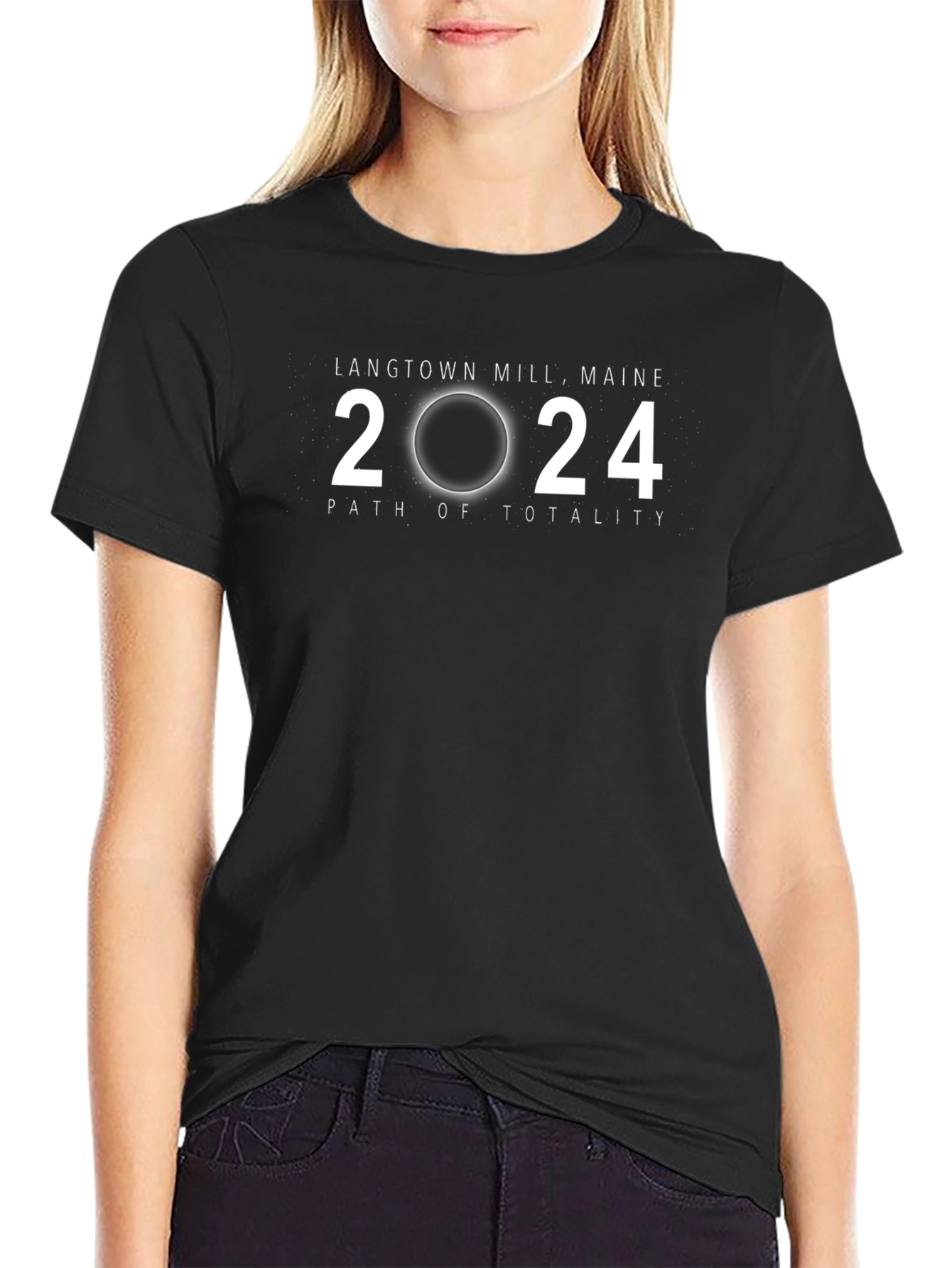 Langtown Mill Maine 2024 Eclipse T-Shirt