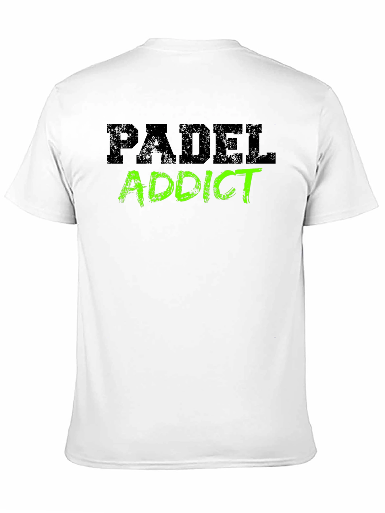 Padel Addict Black T-Shirt - Sporty and Stylish