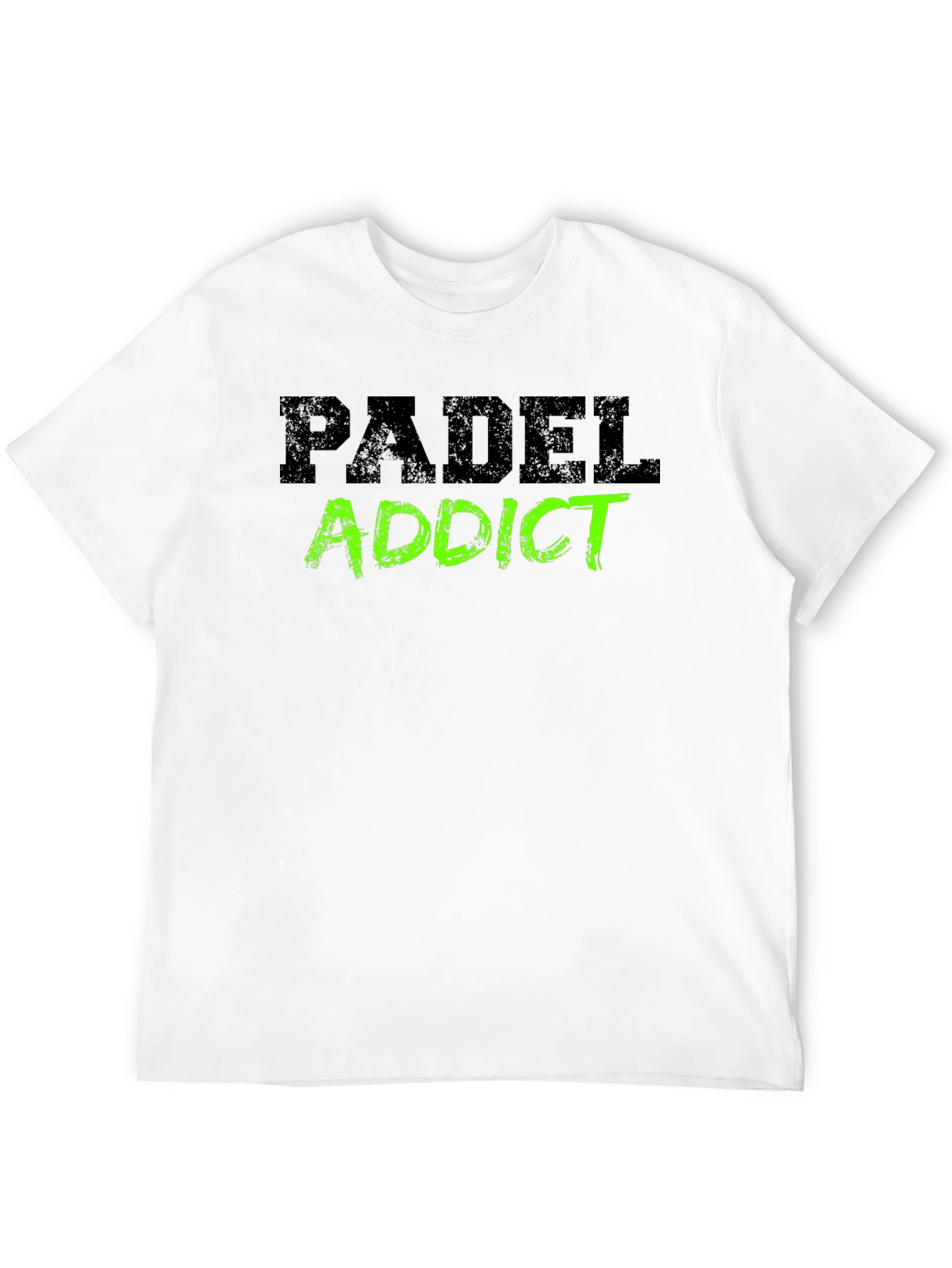 Padel Addict Black T-Shirt - Sporty and Stylish