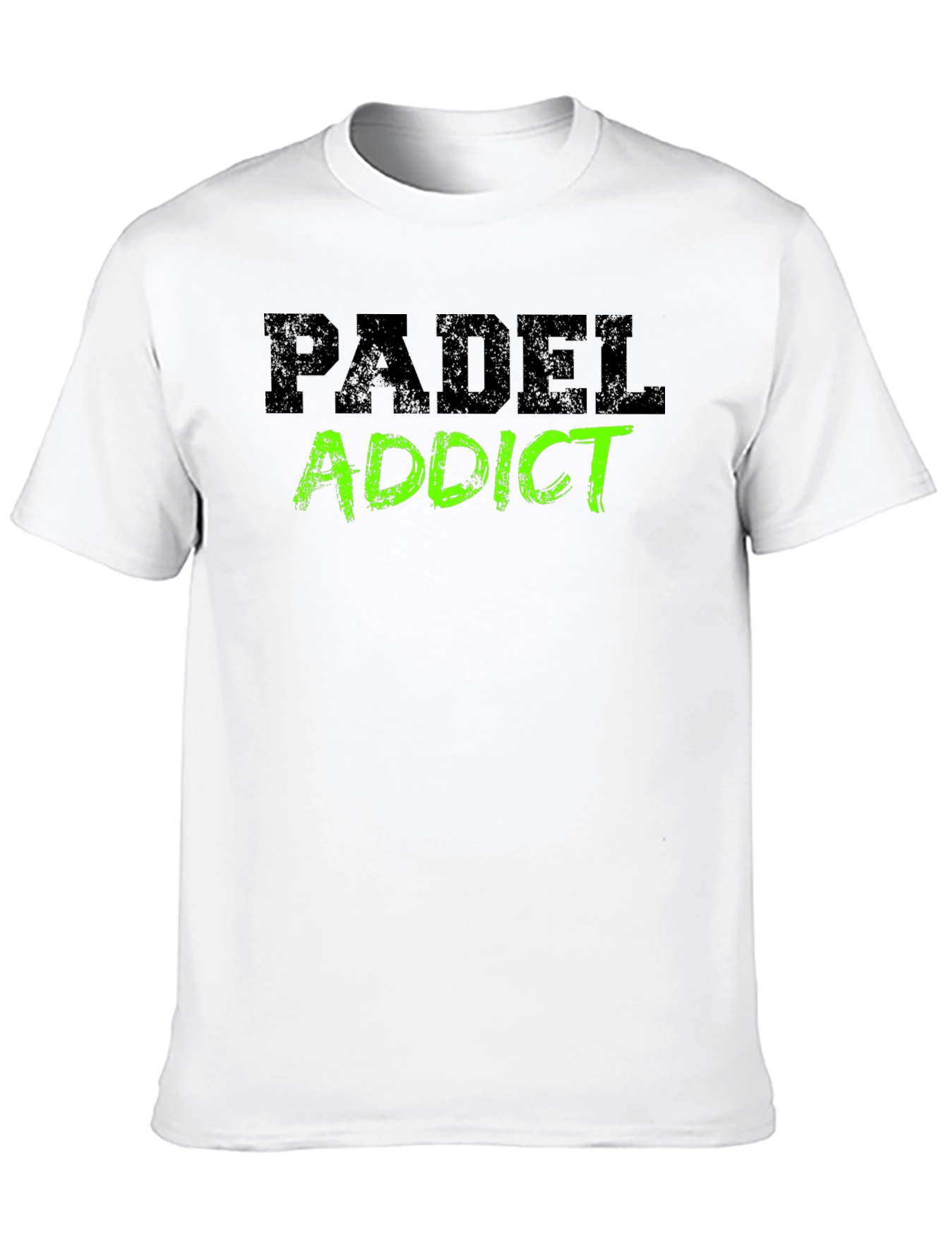 Padel Addict Black T-Shirt - Sporty and Stylish