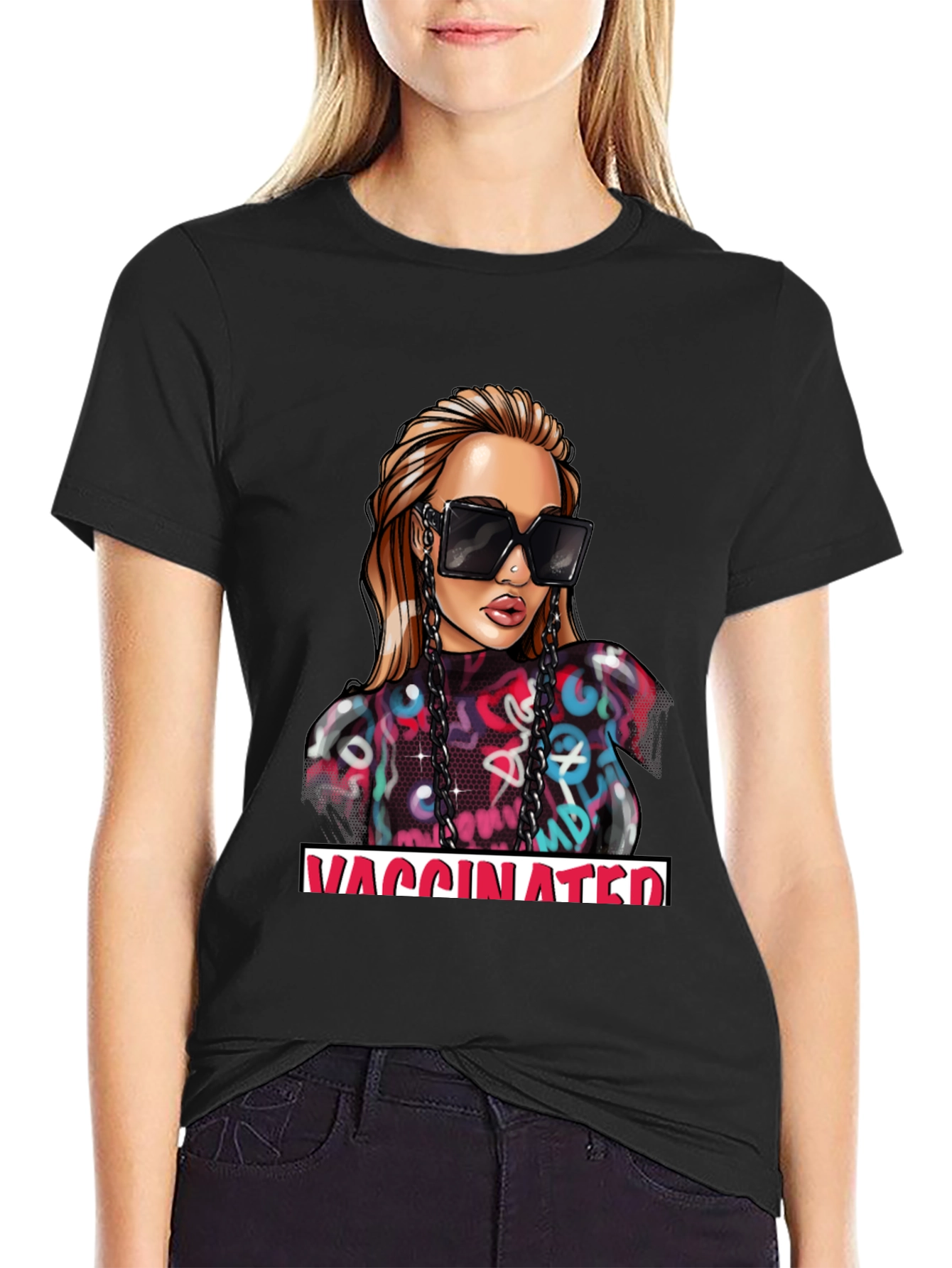 Vaccinated Graphic T-Shirt