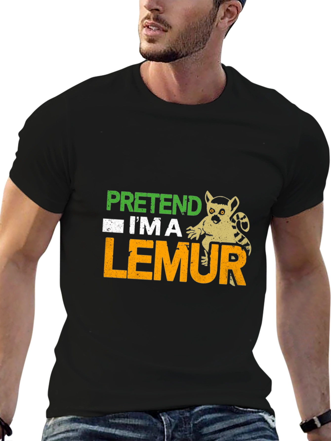 Pretend Im A Lemur Graphic T-Shirt