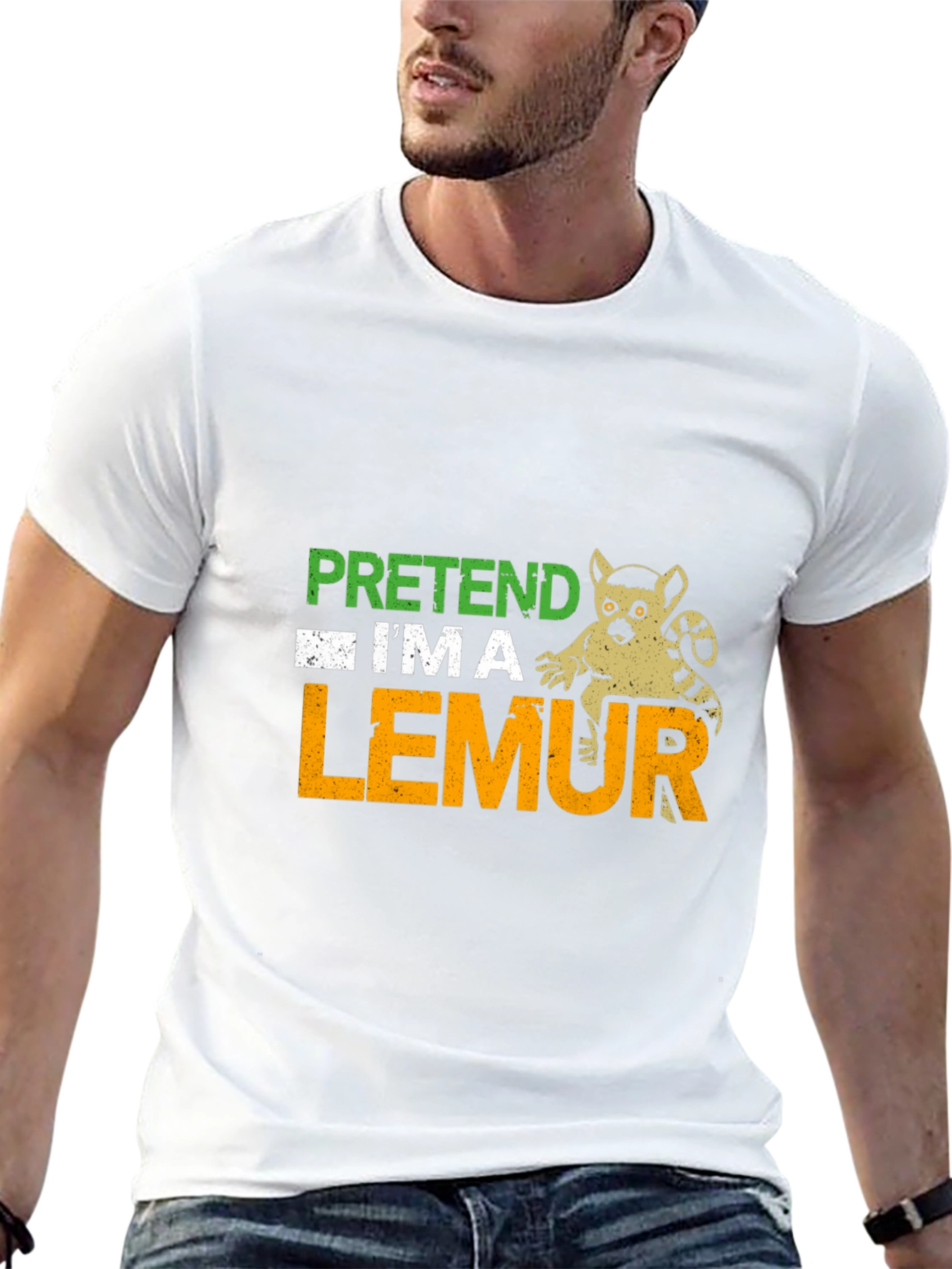 Pretend Im A Lemur Graphic T-Shirt