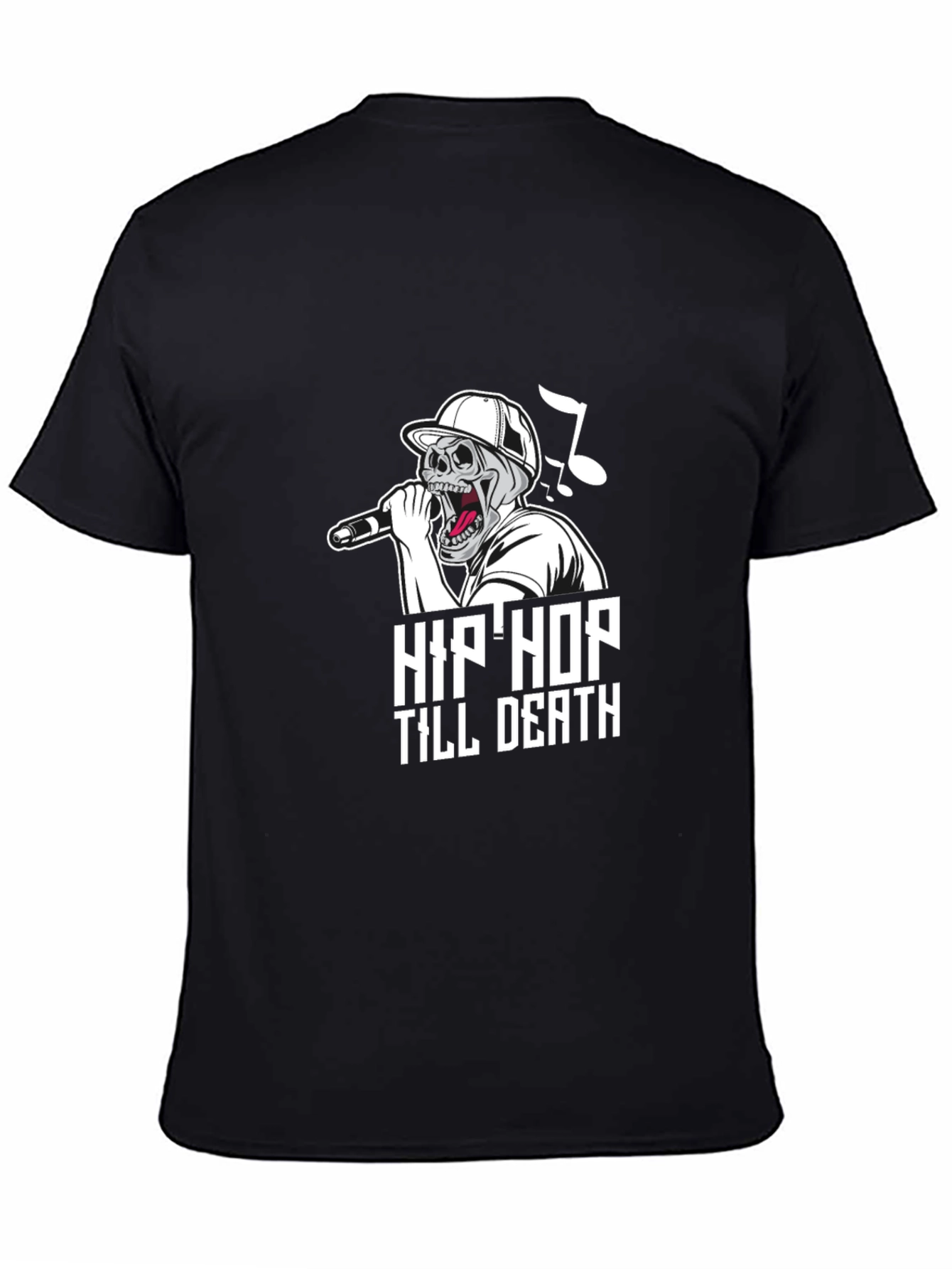 Hip Hop Till Death Graphic T-Shirt