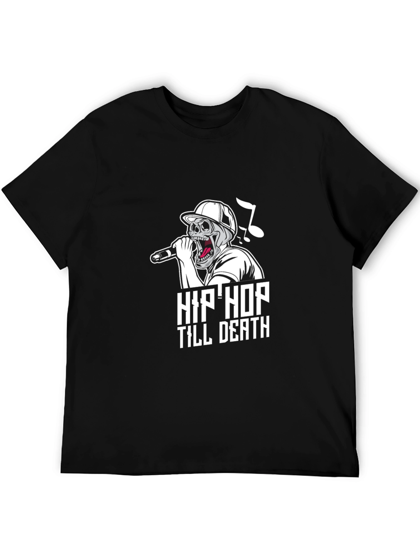 Hip Hop Till Death Graphic T-Shirt