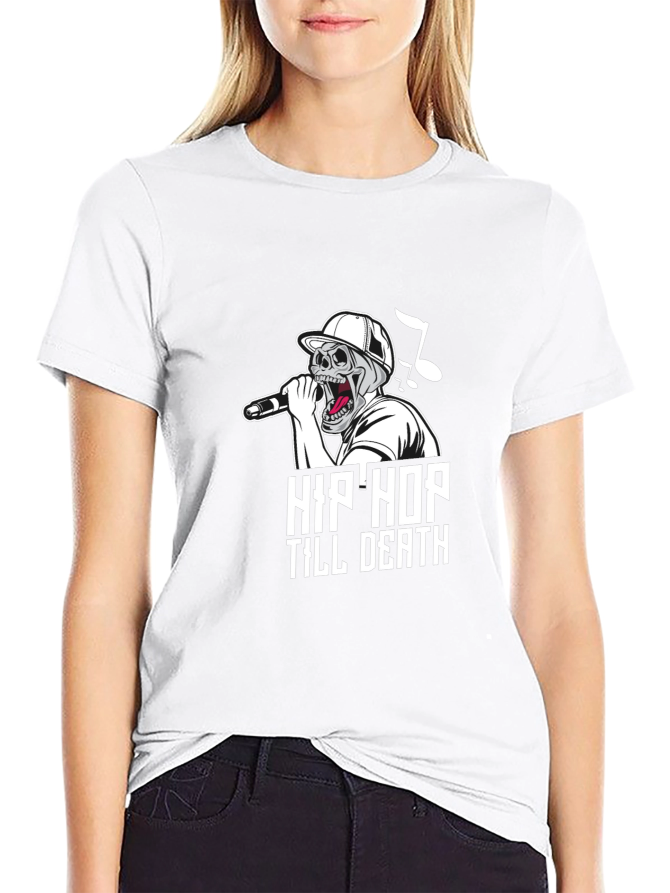 Hip Hop Till Death Graphic T-Shirt