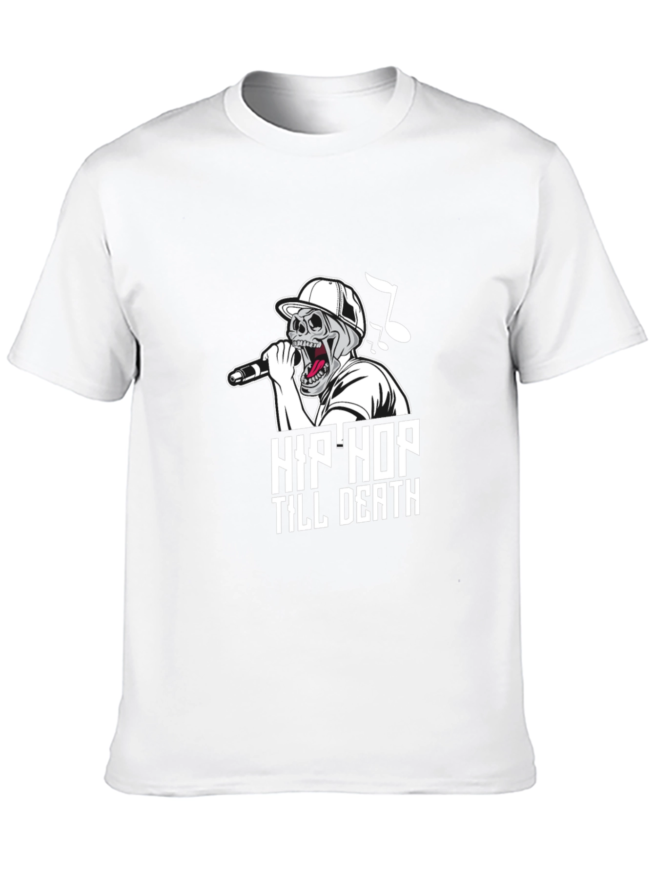 Hip Hop Till Death Graphic T-Shirt