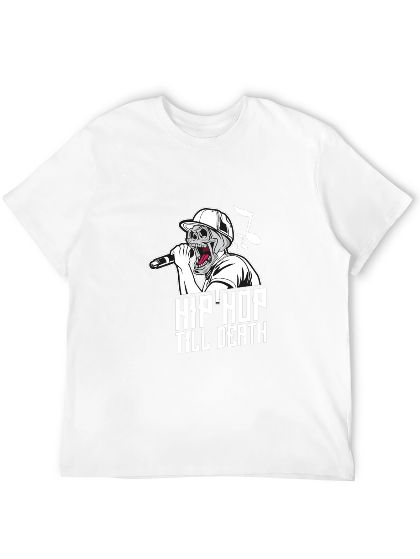 Hip Hop Till Death Graphic T-Shirt