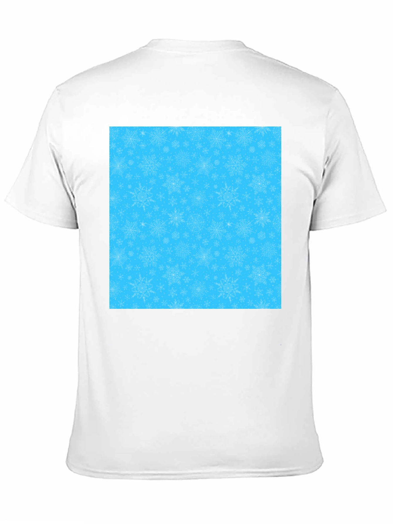 Snowflake Pattern Tee - Winter Holiday Apparel